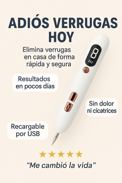 AdiósVerrugas™ - Solución rápida y segura desde casa.