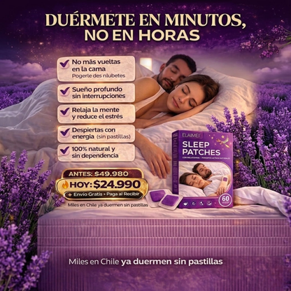 SueñoProfundo™-Concilia el sueño profundo desde el primer uso, sin pastillas ni efectos secundarios