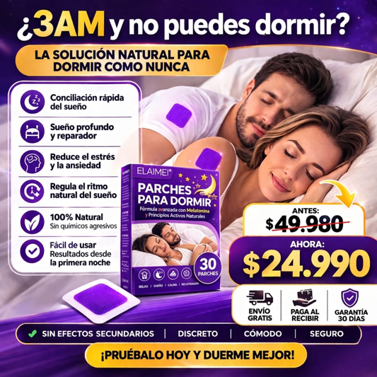 SueñoProfundo™-Concilia el sueño profundo desde el primer uso, sin pastillas ni efectos secundarios