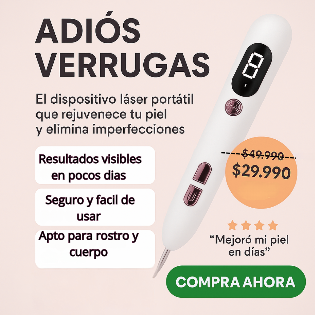 AdiósVerrugas™ - Solución rápida y segura desde casa.